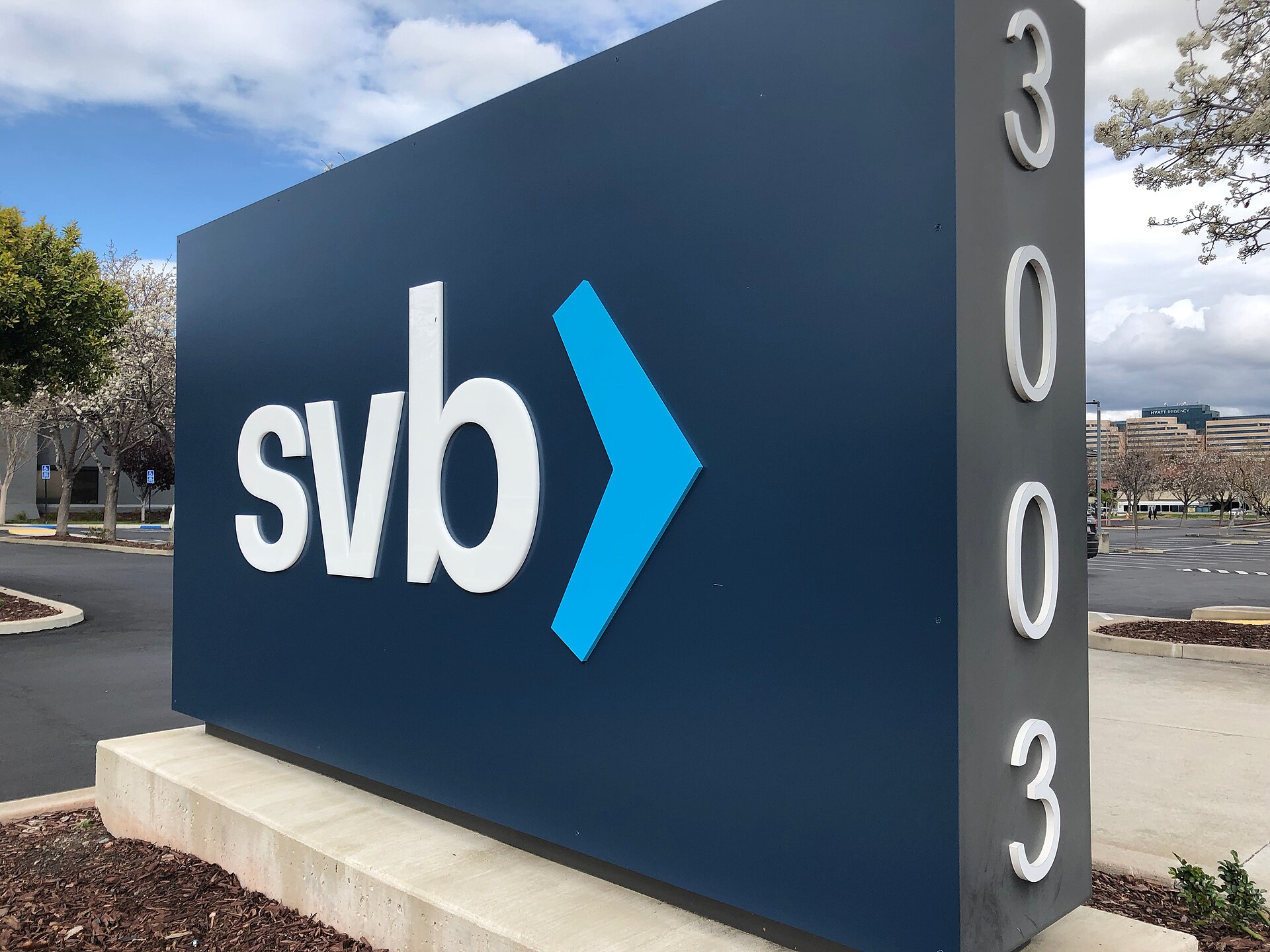 Directional photograph — not a Desi Signs install