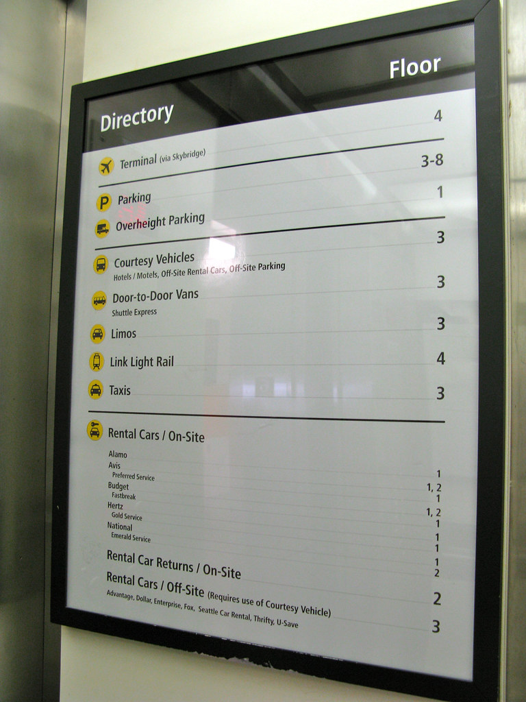 Directional photograph — not a Desi Signs install